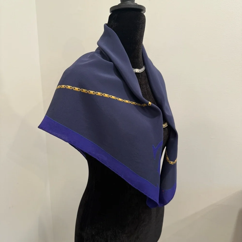 Authentic Cartier Silk Scarf